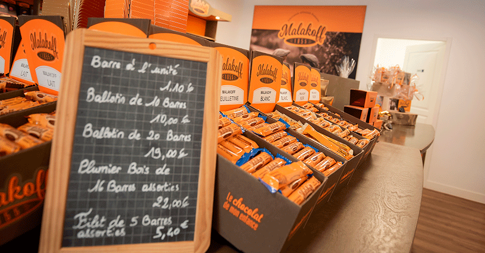 Les chocolats Malakoff, véritable madeleine de Proust installée en Lozère